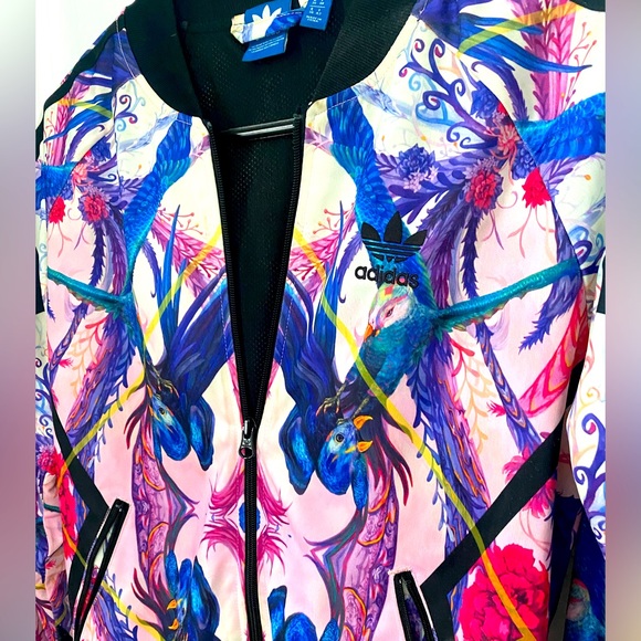 Unique print adidas track jacket - Picture 3 of 6